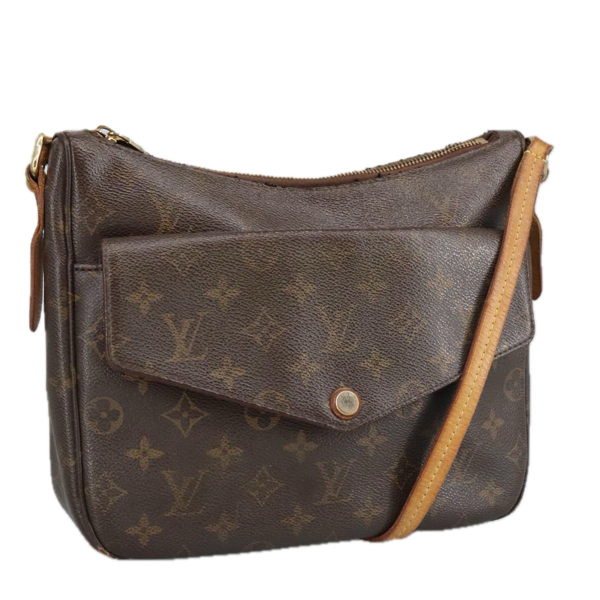 LOUIS VUITTON Monogram Mabillon Shoulder Bag M41679 LV Auth 99288