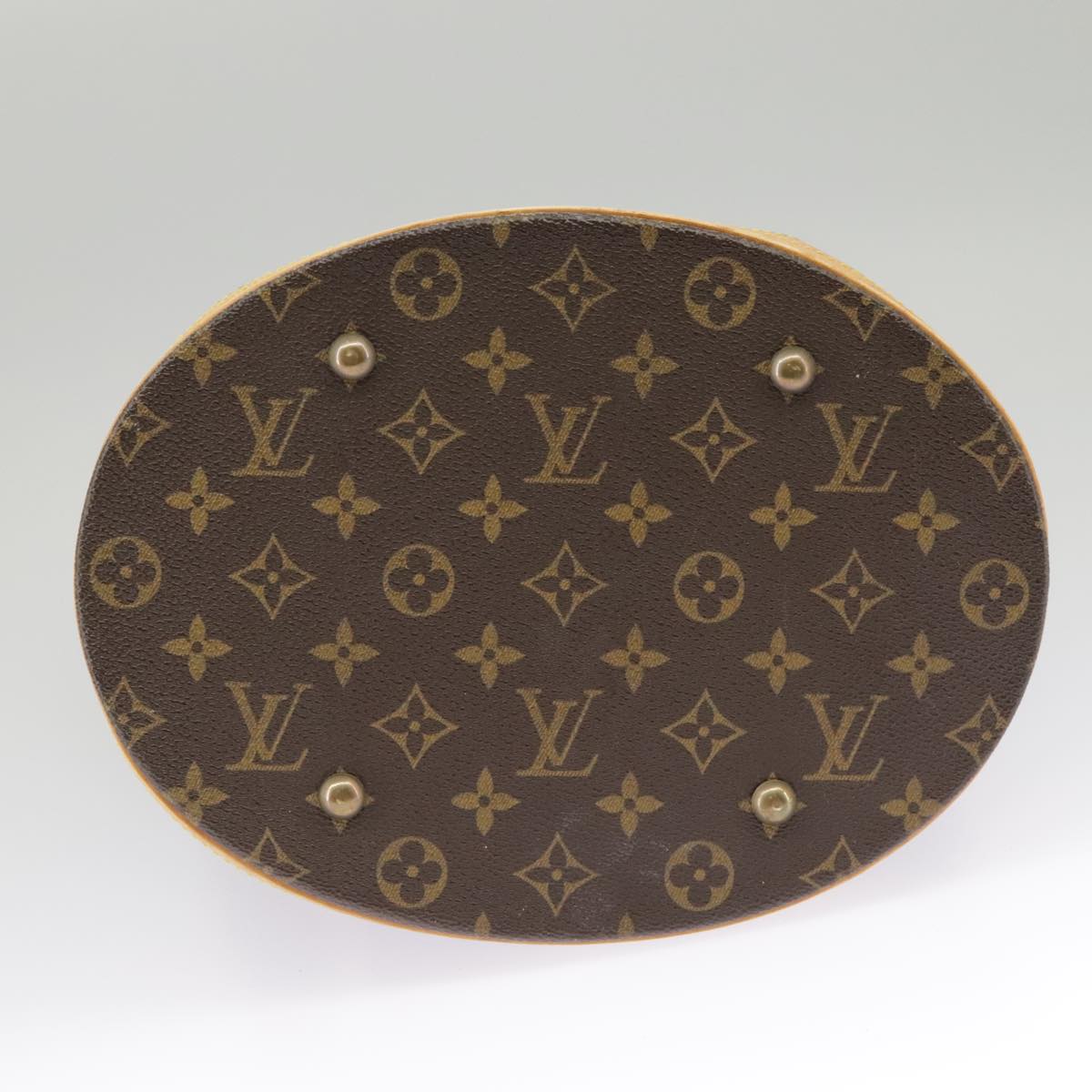 LOUIS VUITTON Monogram Bucket GM Shoulder Bag M42236 LV Auth 99296