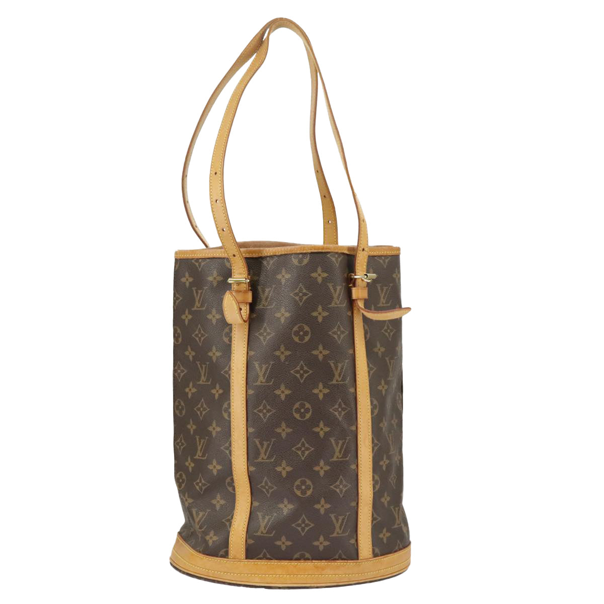 LOUIS VUITTON Monogram Bucket GM Shoulder Bag M42236 LV Auth 99296