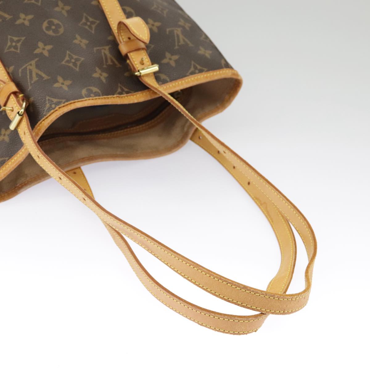 LOUIS VUITTON Monogram Bucket GM Shoulder Bag M42236 LV Auth 99296