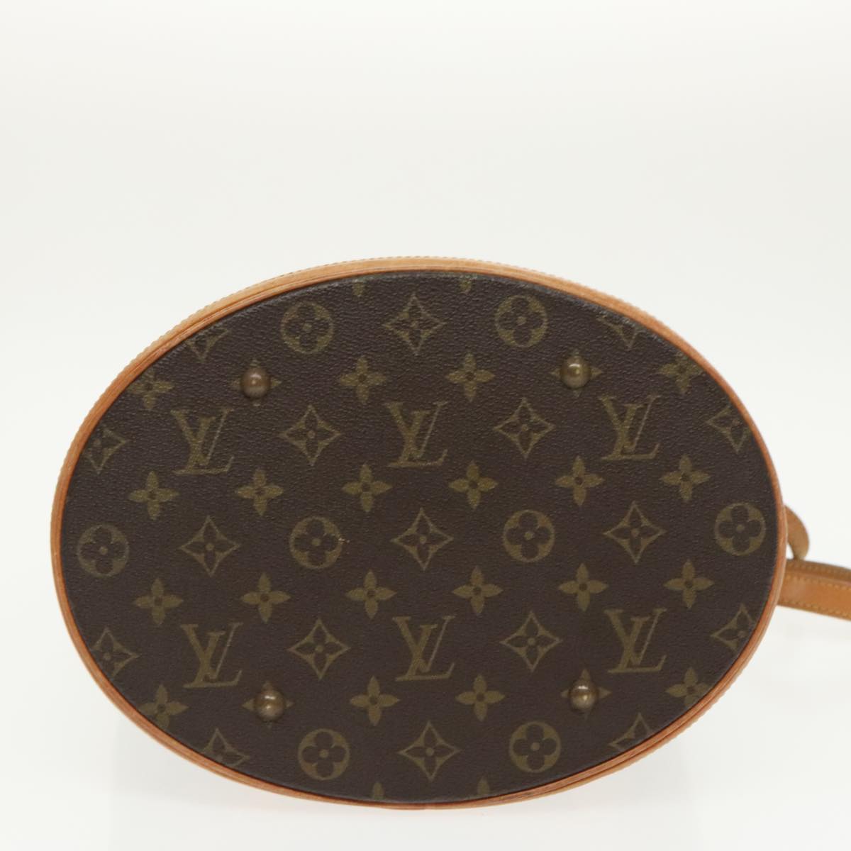 LOUIS VUITTON Monogram Bucket GM Shoulder Bag Vintage M42236 LV Auth 99297