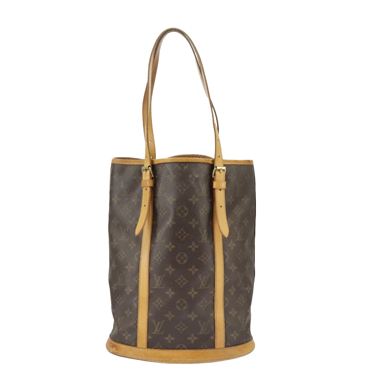 LOUIS VUITTON Monogram Bucket GM Shoulder Bag M42236 LV Auth 99298