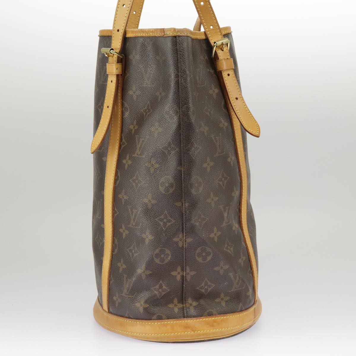 LOUIS VUITTON Monogram Bucket GM Shoulder Bag M42236 LV Auth 99298