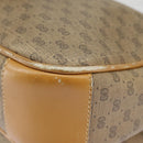 GUCCI Micro GG Supreme Shoulder Bag PVC Beige Gold Auth 99301-18
