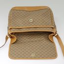 GUCCI Micro GG Supreme Shoulder Bag PVC Beige Gold Auth 99301-21