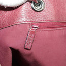 GUCCI GG Canvas Tote Bag Beige Silver Red 120836 Auth 99322-22