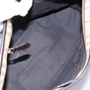 BURBERRY Nova Check Shoulder Bag PVC Beige Auth 99328-9