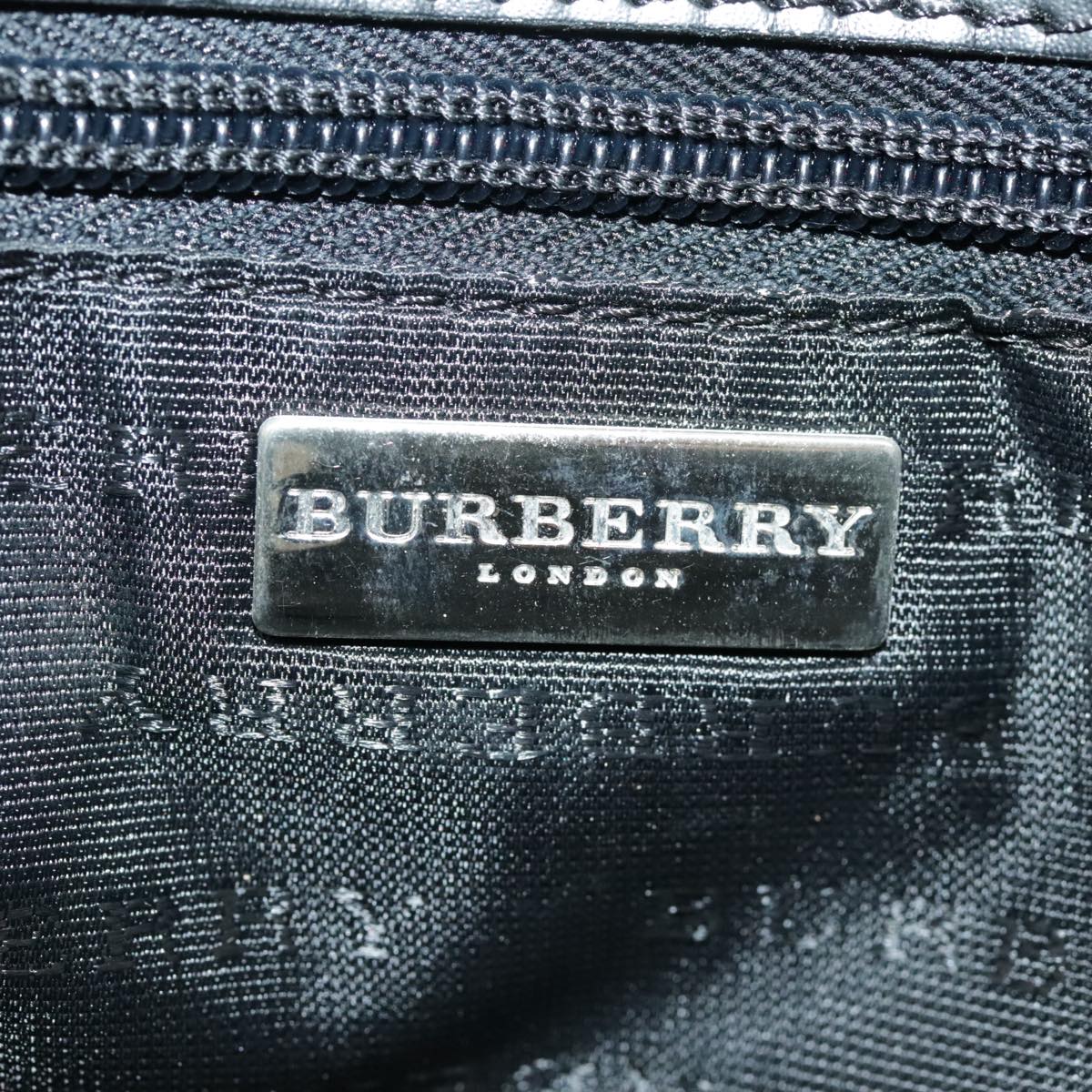 BURBERRY Nova Check Tote Bag PVC Beige Auth 99335