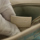 GUCCI GG Canvas Shoulder Bag Light Blue Gold 002 1099 2404 Auth 99349-12