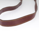 GUCCI GG Canvas Shoulder Bag Beige Silver 113013 Auth 99358-8