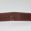 GUCCI GG Canvas Shoulder Bag Beige Silver 113013 Auth 99358-9