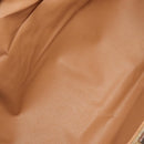 CELINE Macadam Canvas Boston Bag PVC Leather Brown Gold Auth 99360-10