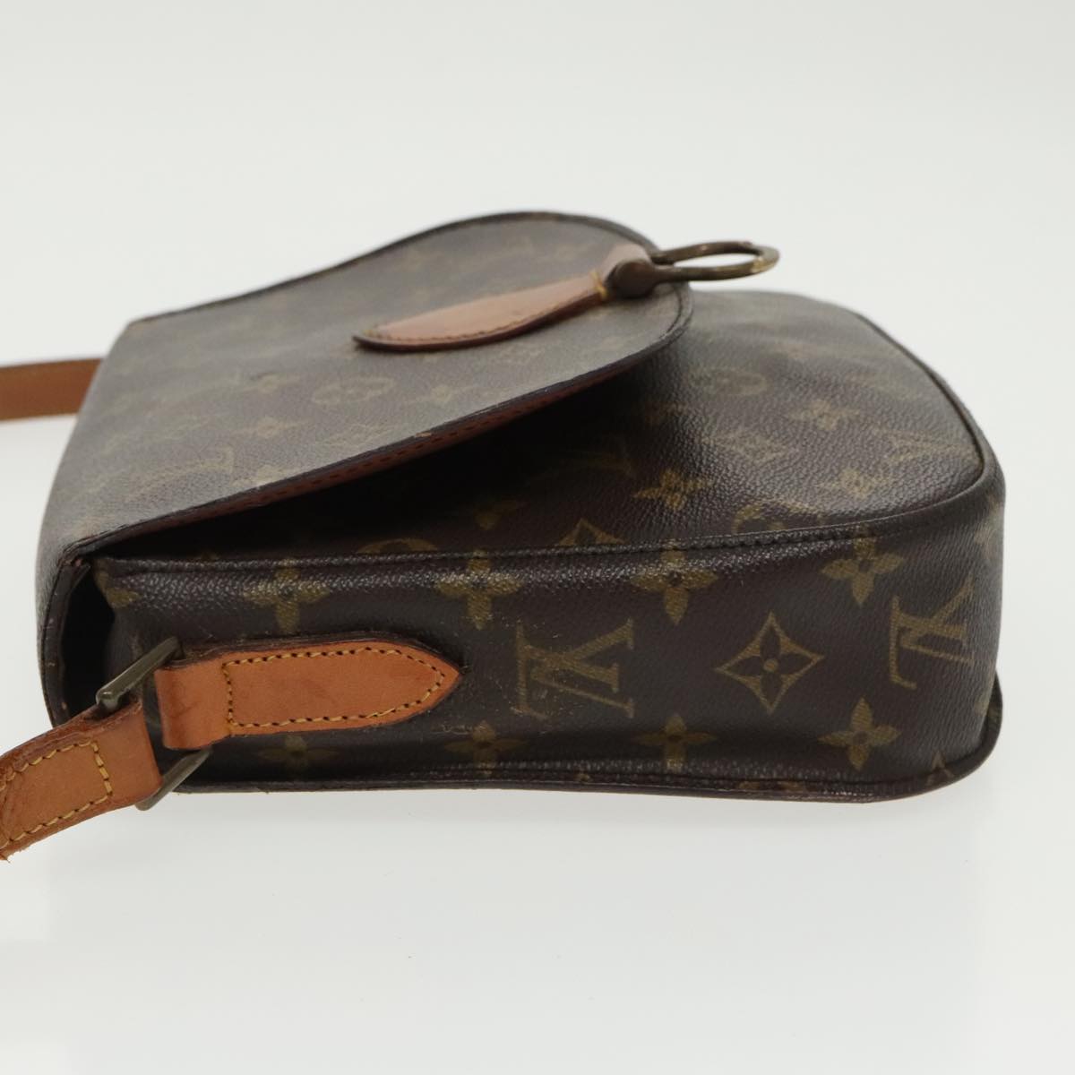 LOUIS VUITTON Monogram Saint Cloud GM Shoulder Bag M51242 LV Auth 99368