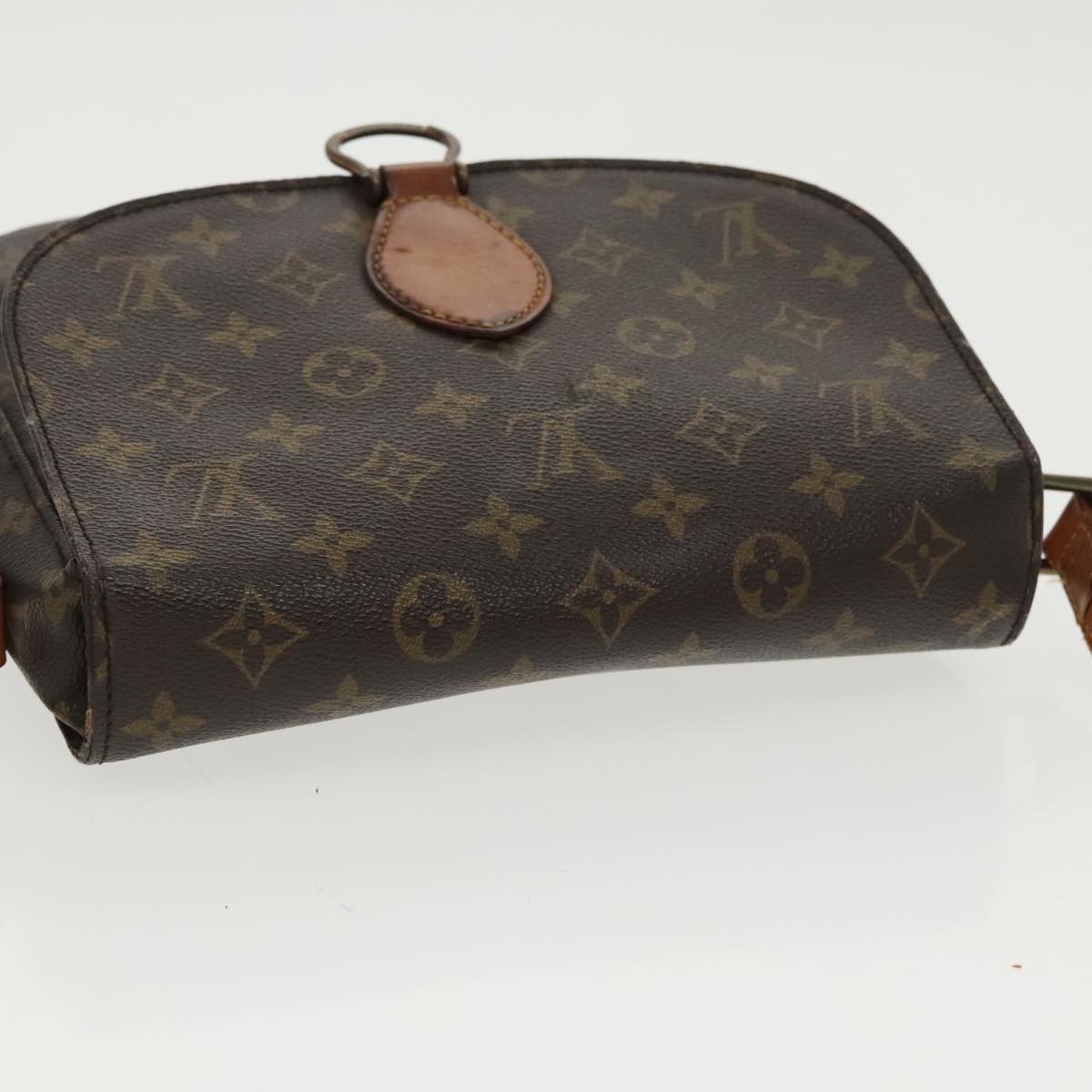 LOUIS VUITTON Monogram Saint Cloud GM Shoulder Bag M51242 LV Auth 99368