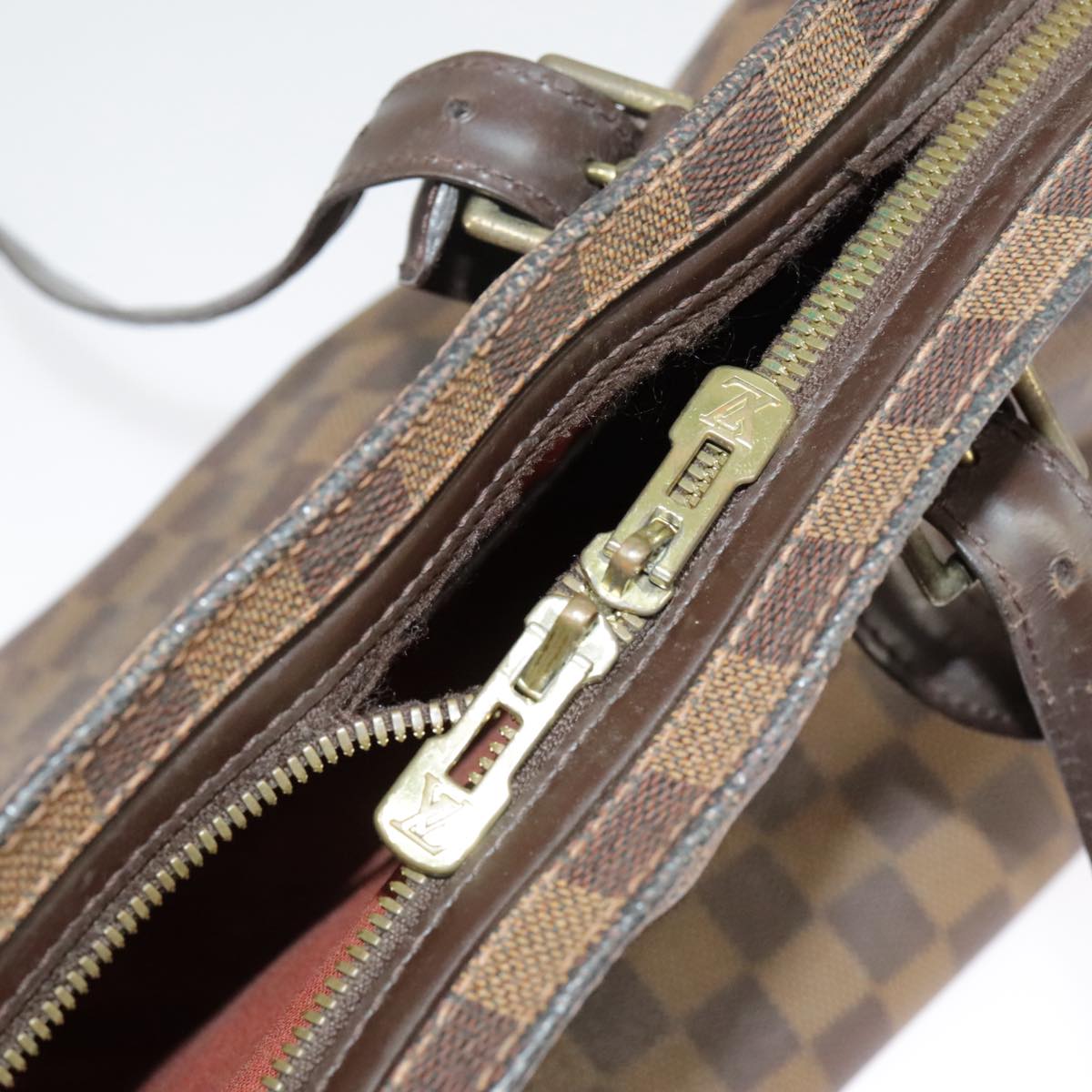 LOUIS VUITTON Damier Ebene Chelsea Tote Bag N51119 LV Auth 99396