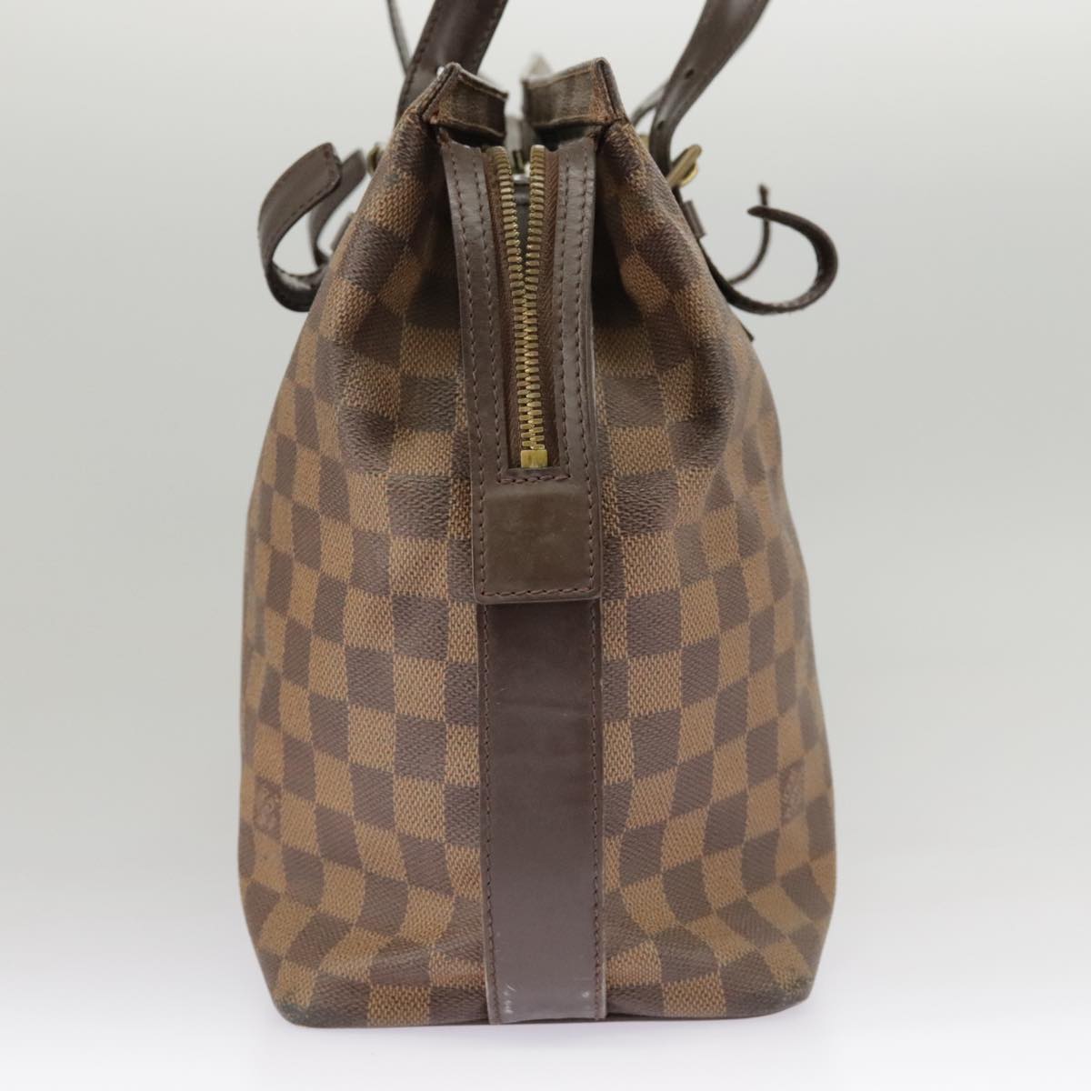 LOUIS VUITTON Damier Ebene Chelsea Tote Bag N51119 LV Auth 99396