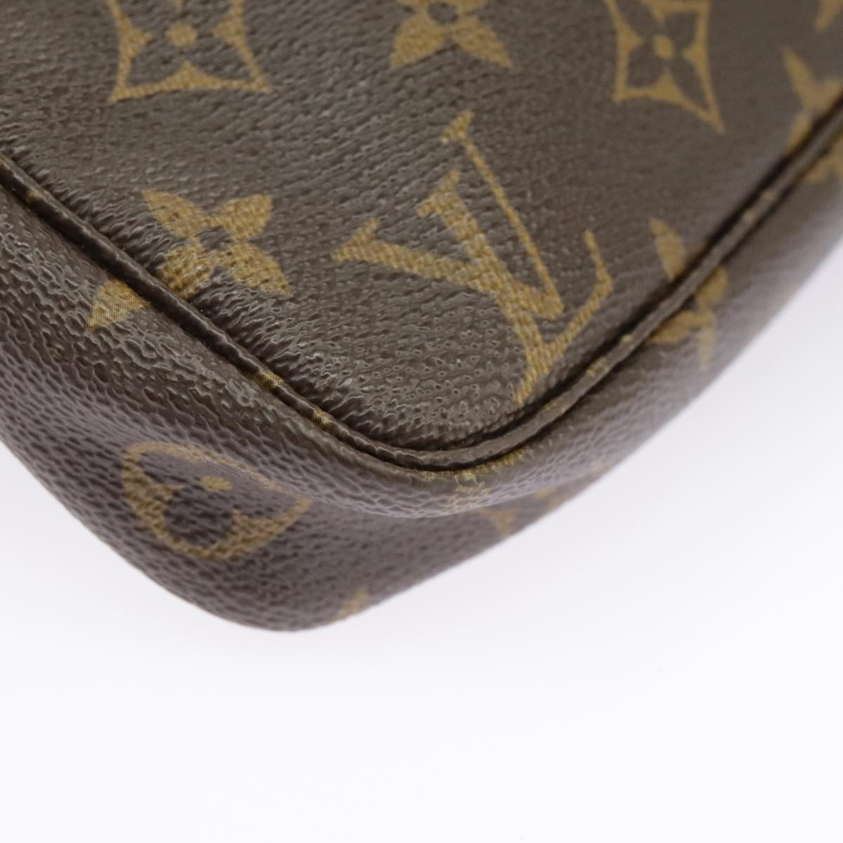 LOUIS VUITTON Monogram Pochette Accessoires Pouch M51980 LV Auth 99401