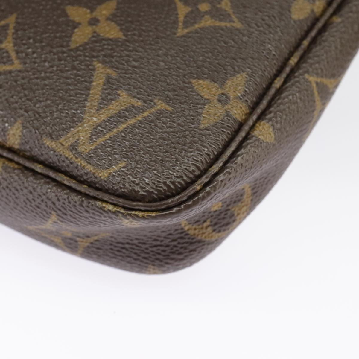 LOUIS VUITTON Monogram Pochette Accessoires Pouch M51980 LV Auth 99401