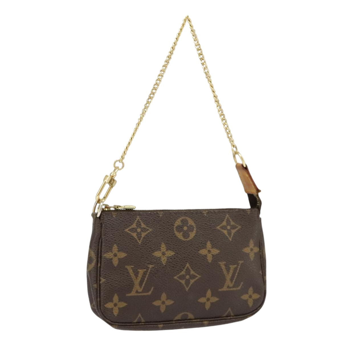 LOUIS VUITTON Monogram Mini Pochette Accessoires Pouch M58009 LV Auth 99402