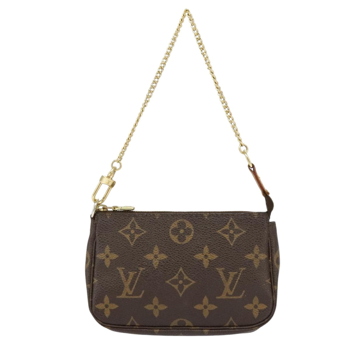 LOUIS VUITTON Monogram Mini Pochette Accessoires Pouch M58009 LV Auth 99402