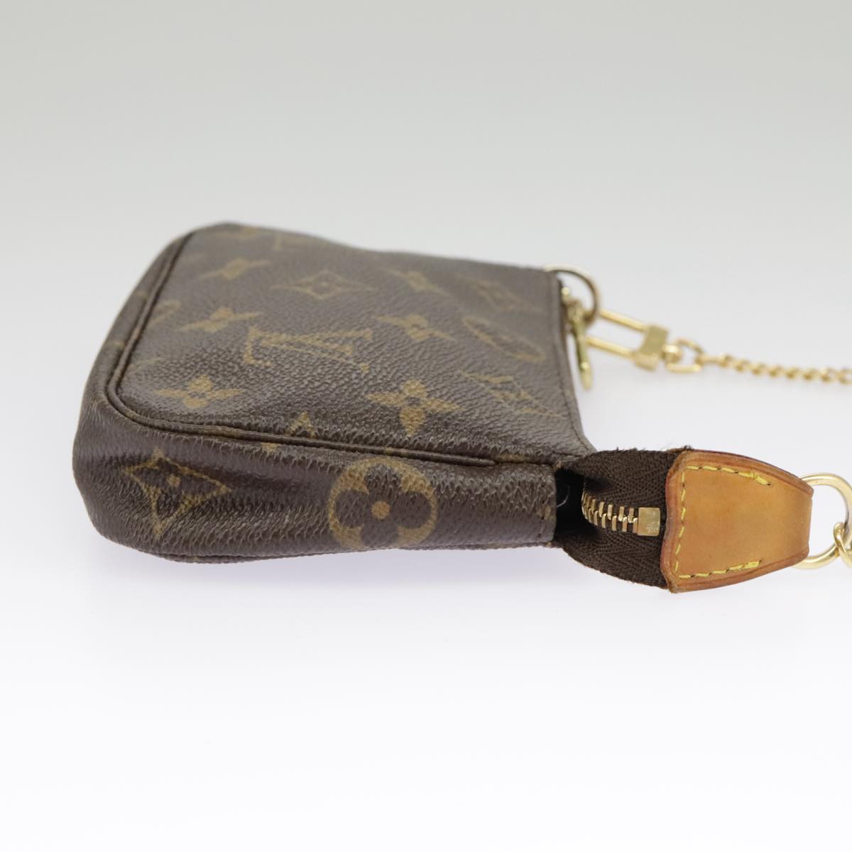 LOUIS VUITTON Monogram Mini Pochette Accessoires Pouch M58009 LV Auth 99402