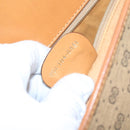 GUCCI Micro GG Supreme Umhängetasche PVC Beige Gold 001 104 0551 Auth 99407-12