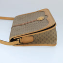 GUCCI Micro GG Supreme Umhängetasche PVC Beige Gold 001 104 0551 Auth 99407-3