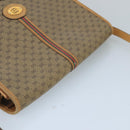 GUCCI Micro GG Supreme Umhängetasche PVC Beige Gold 001 104 0551 Auth 99407-6