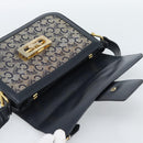 CELINE C Sulky Schoudertas Canvas Marineblauw Auth 99408-11