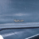 CELINE C Sulky Schoudertas Canvas Marineblauw Auth 99408-12