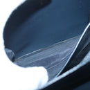 CELINE C saluki Shoulder Bag Canvas Navy Auth 99408-22