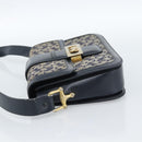 CELINE C Sulky Schoudertas Canvas Marineblauw Auth 99408-3