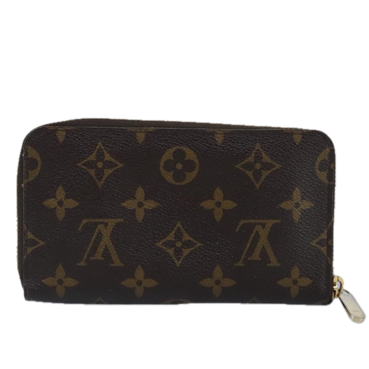 LOUIS VUITTON Monogram Zippy Compact Wallet Wallet M40499 LV Auth 99416 - 0