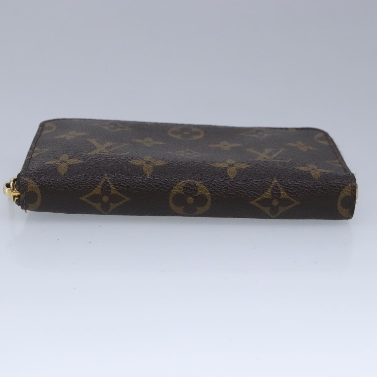 LOUIS VUITTON Monogram Zippy Compact Wallet Wallet M40499 LV Auth 99416