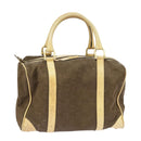 CELINE C Saluki Handtas Canvas Bruin Auth 99417-1