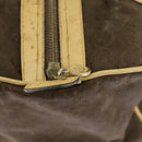CELINE C Saluki Handtas Canvas Bruin Auth 99417-10