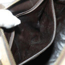 CELINE C Saluki Handtas Canvas Bruin Auth 99417-12