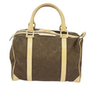 CELINE C Saluki Handtas Canvas Bruin Auth 99417-2
