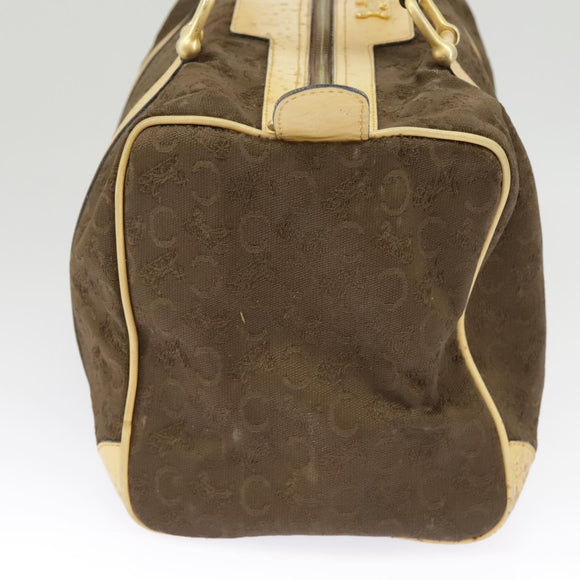CELINE C Saluki Handtas Canvas Bruin Auth 99417