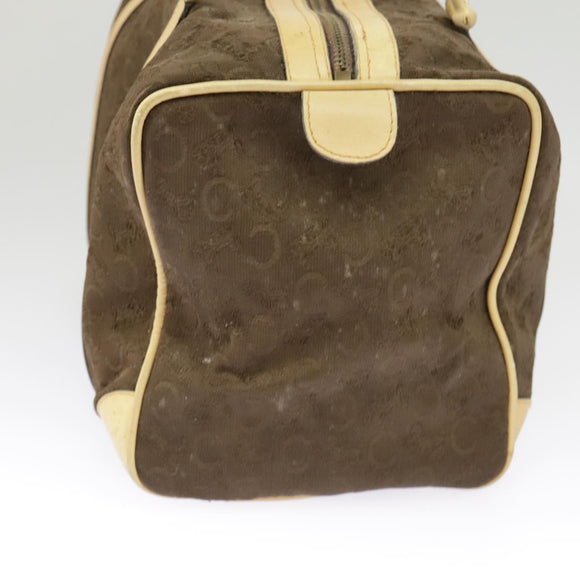CELINE C Saluki Handtas Canvas Bruin Auth 99417