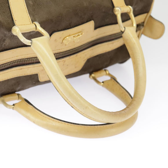 CELINE C Saluki Handtas Canvas Bruin Auth 99417