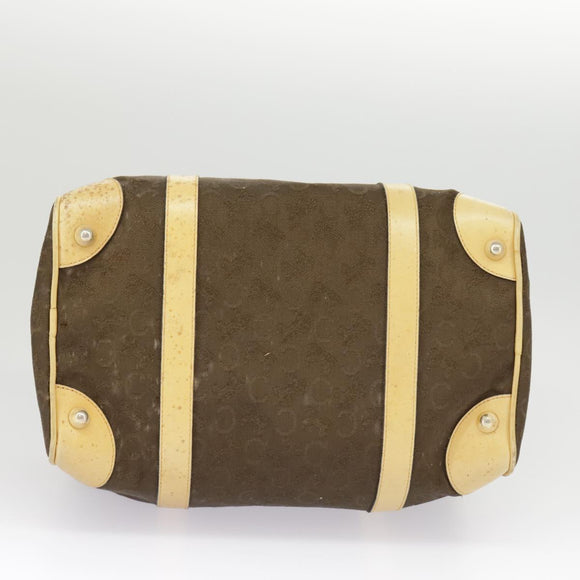 CELINE C Saluki Handtas Canvas Bruin Auth 99417