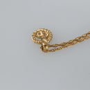 Christian Dior Necklace metal Gold Tone Auth 99440-5