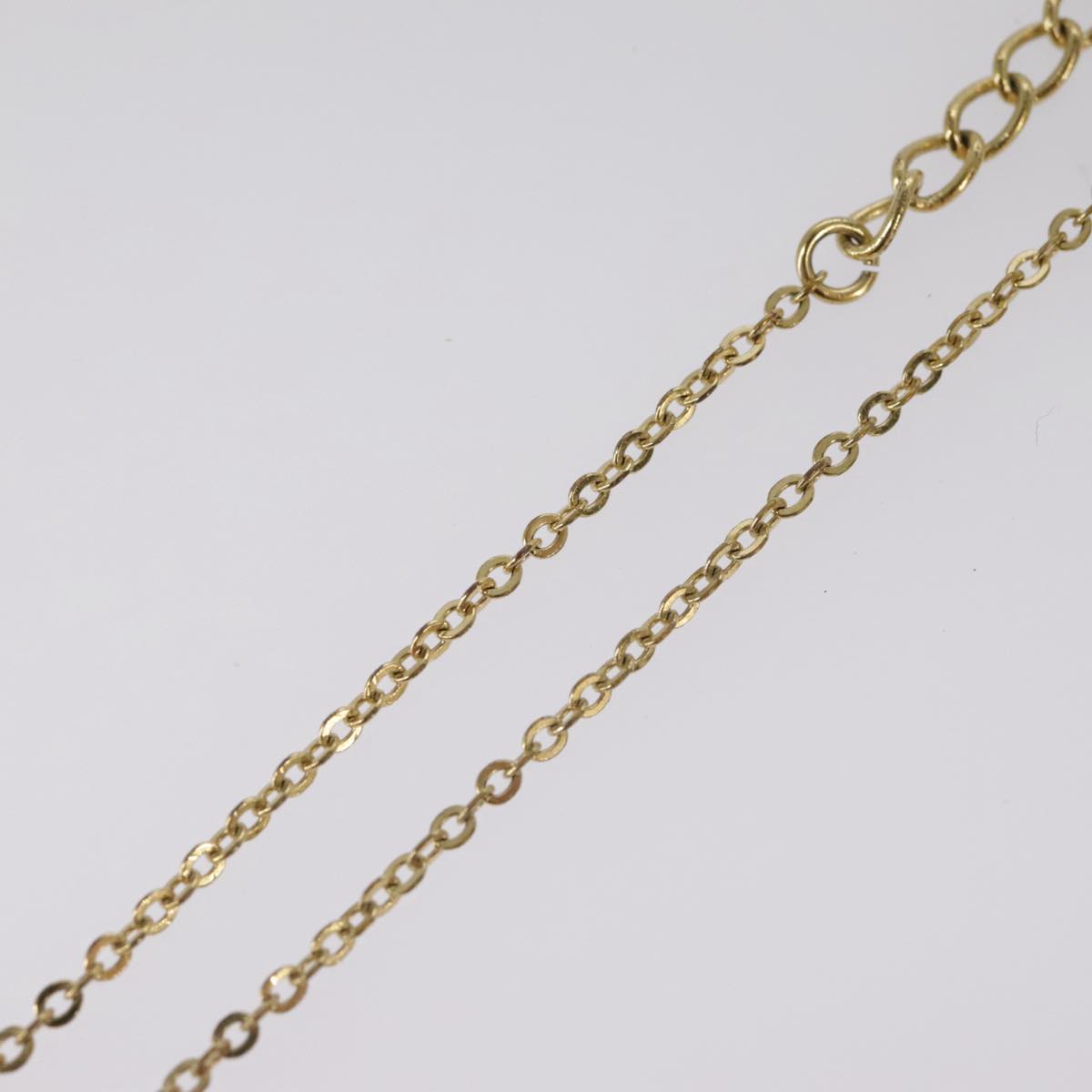 Christian Dior Necklace metal Gold Tone Auth 99441