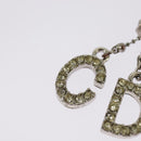 Christian Dior Necklace metal Silver tone Auth 99445-4