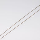 Christian Dior Necklace metal Silver tone Auth 99445-7