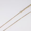 Christian Dior Necklace metal Gold Tone Auth 99454-12