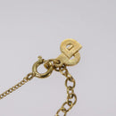 Christian Dior Necklace metal Gold Tone Auth 99454-7