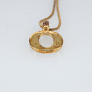 Christian Dior Necklace metal Gold Tone Auth 99462-6