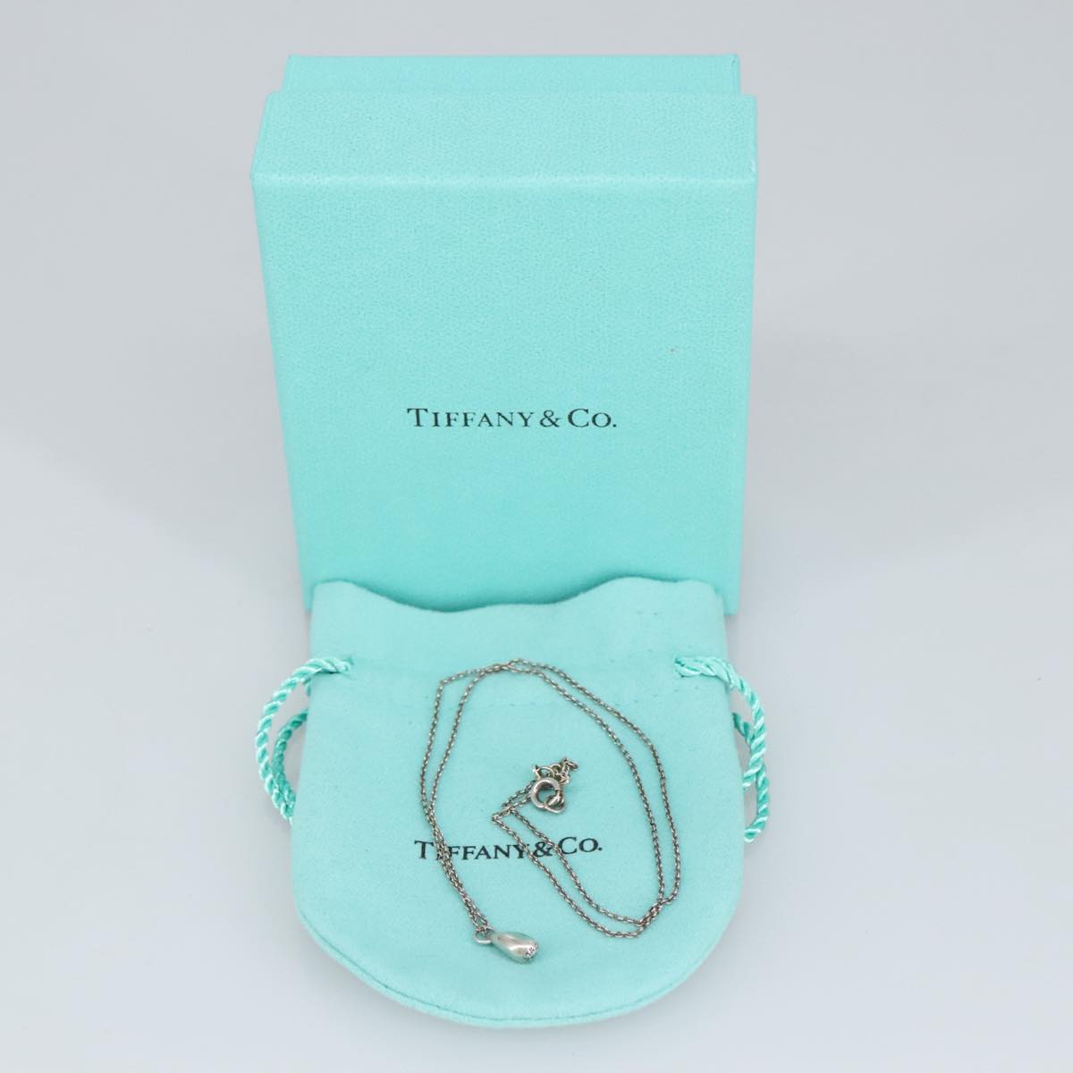 TIFFANY&Co. Necklace Ag925 Silver Auth 99472